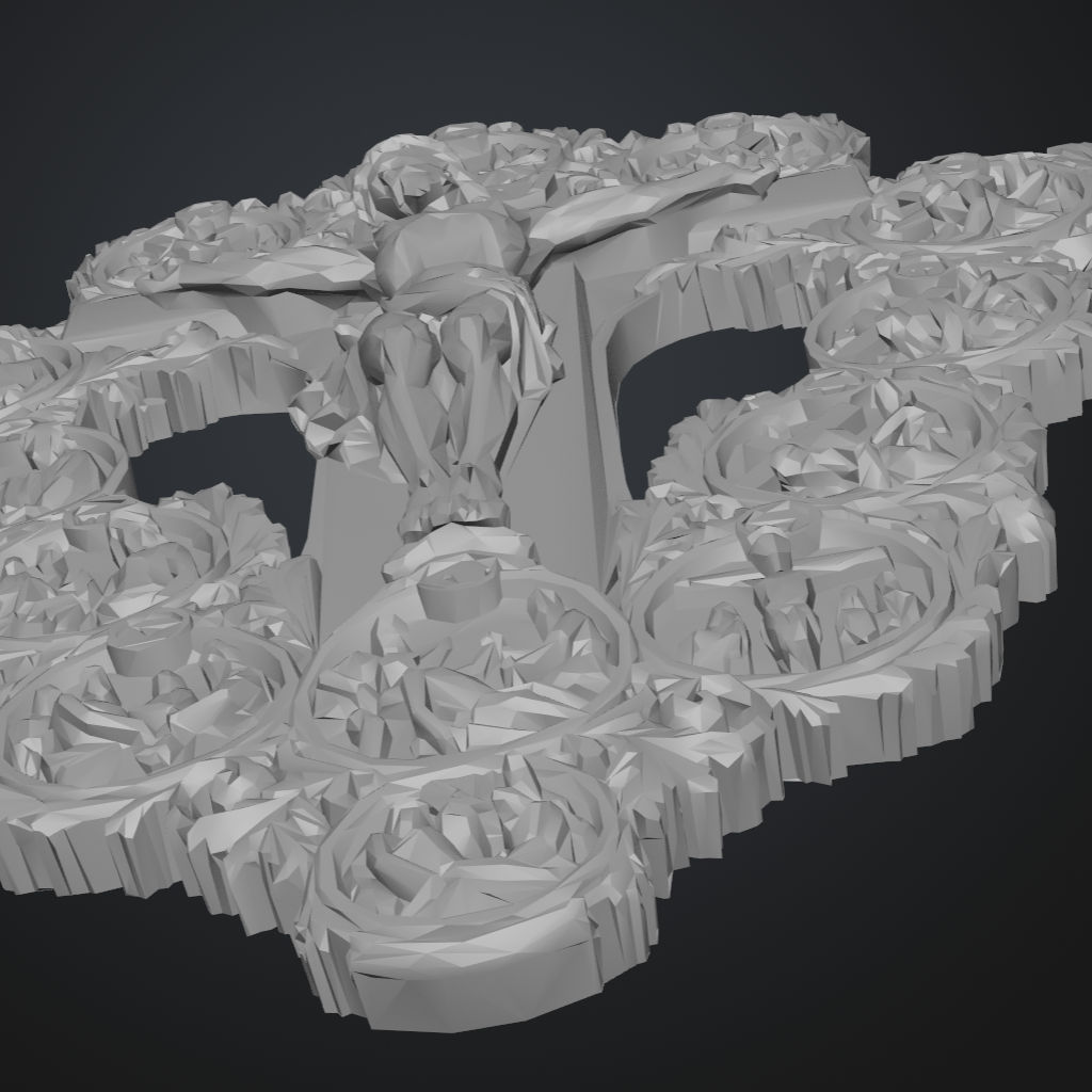Angular Stations Of The Cross CNC STL file preview 2