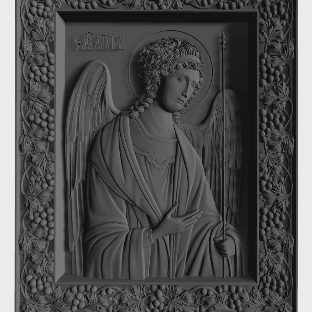 Arch Angel CNC Model CNC STL file preview