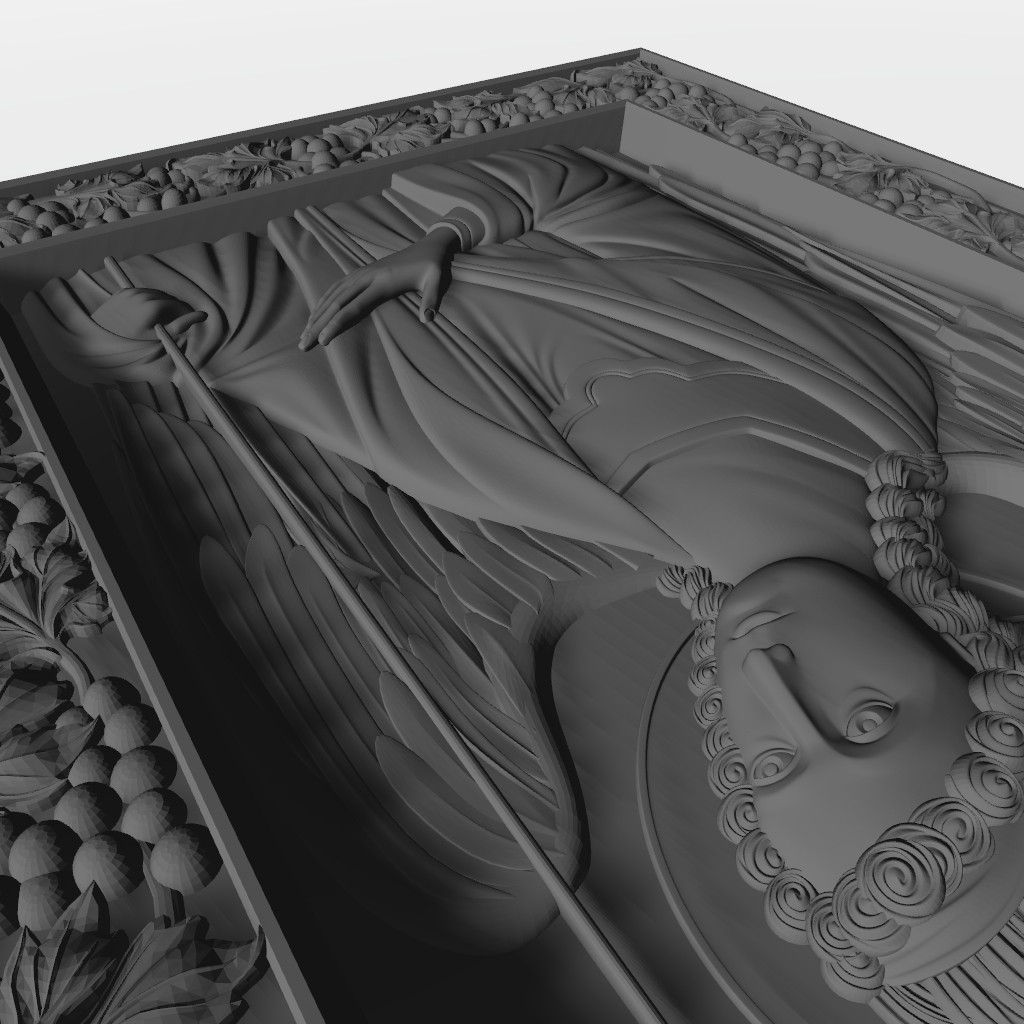 Arch Angel CNC Model CNC STL file preview 3