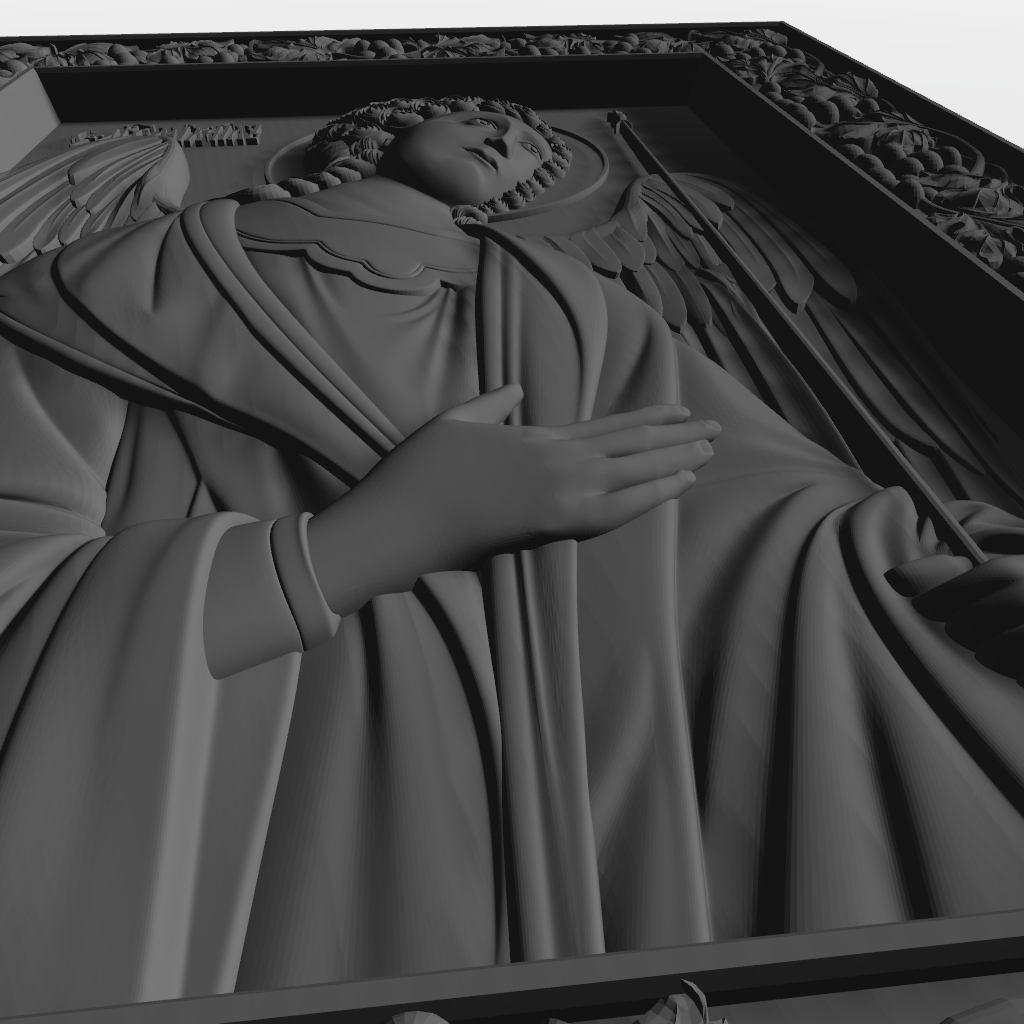 Arch Angel CNC Model CNC STL file preview 4
