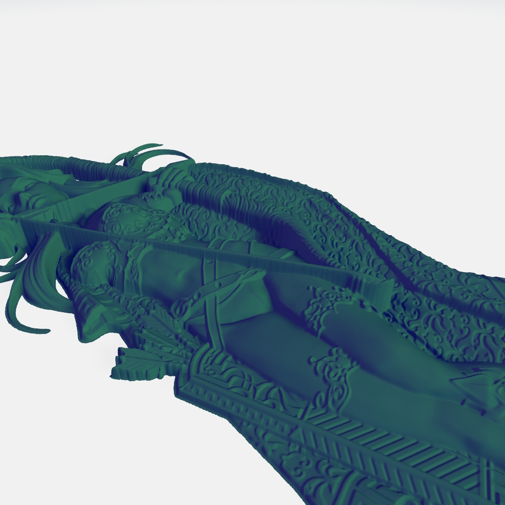 Archer Girl Lady Warrior Princess CNC STL file preview 4