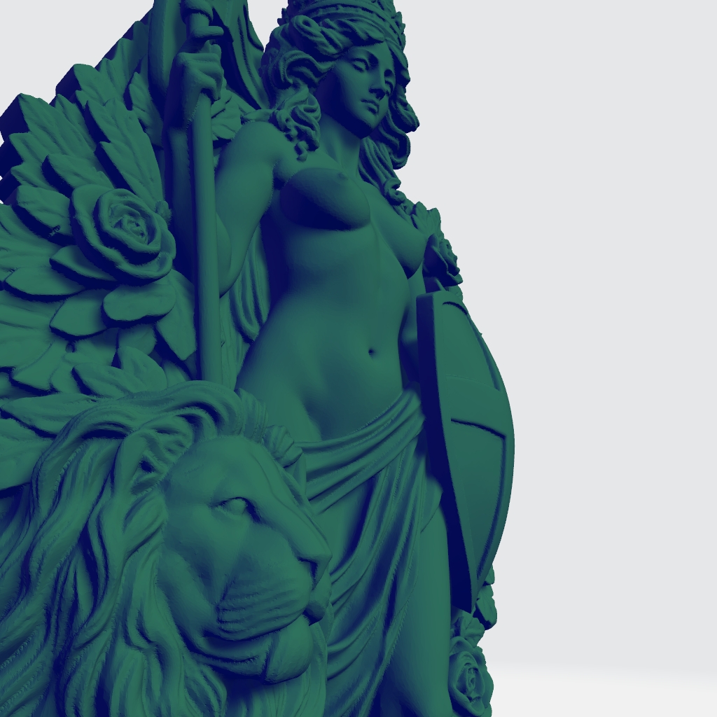 Britannia CNC STL file preview 3