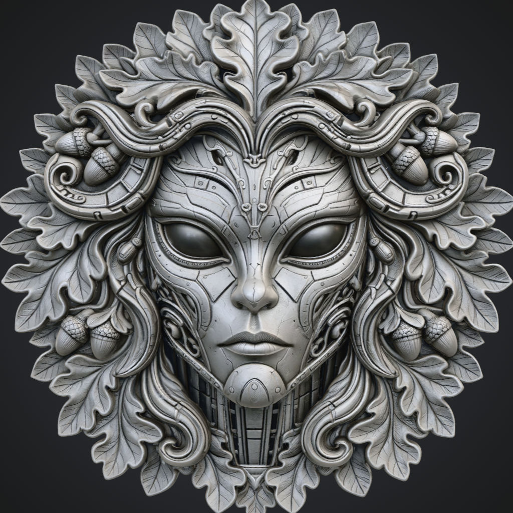 Chimp Features CNC STL file preview