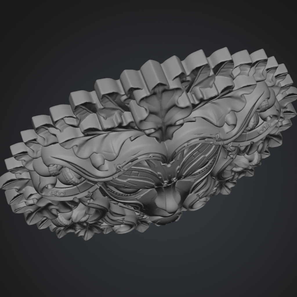 Chimp Features CNC STL file preview 4