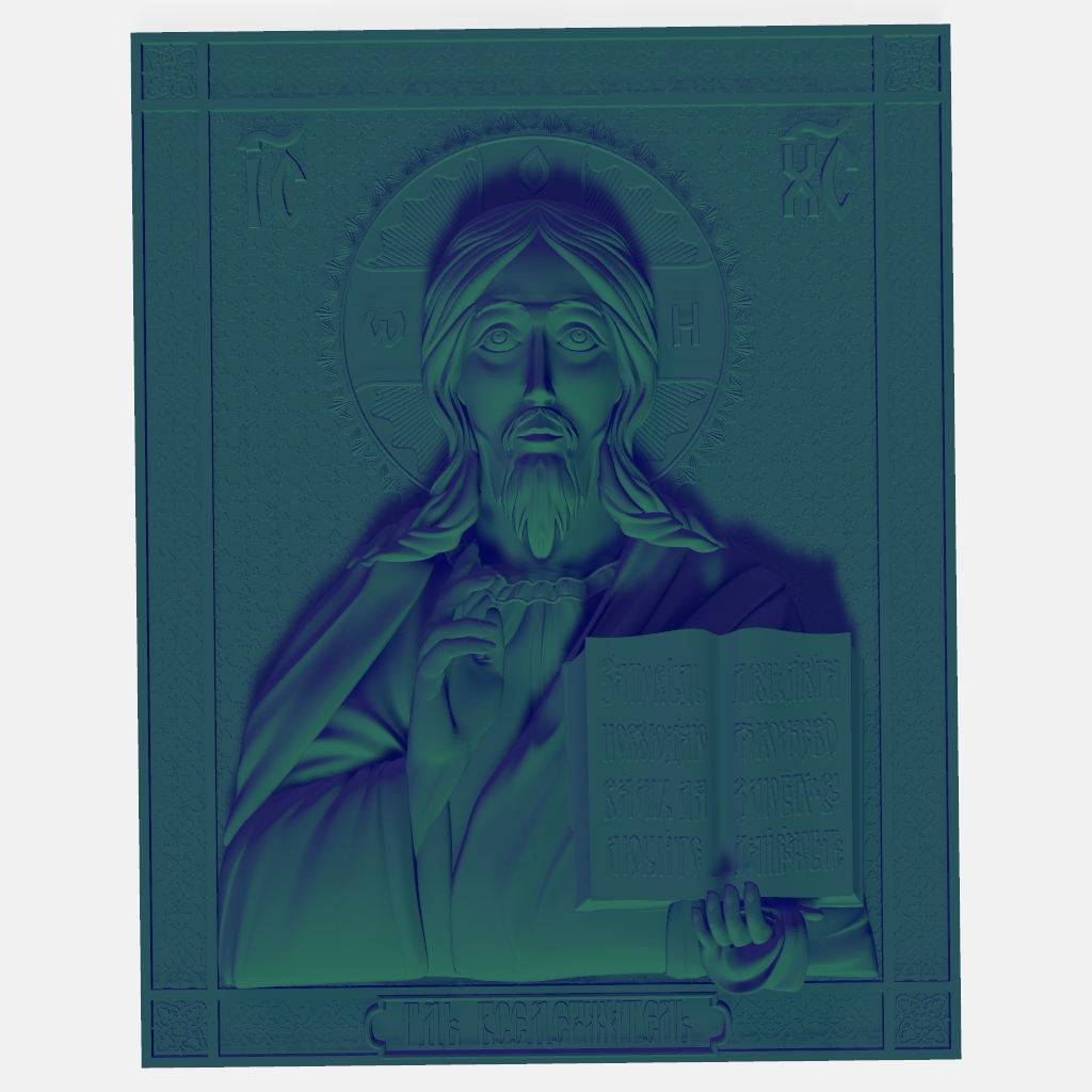 Christ Is King CNC Model CNC STL file preview