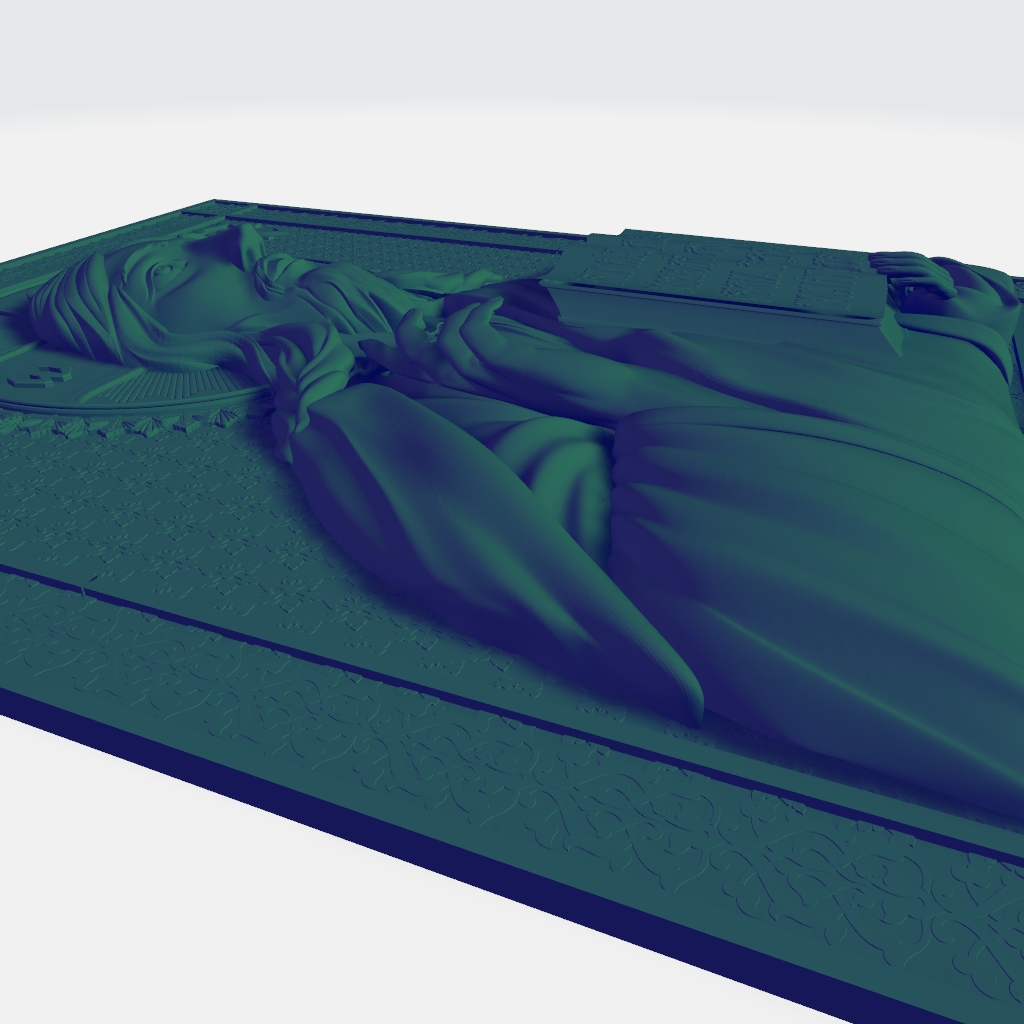 Christ Is King CNC Model CNC STL file preview 3