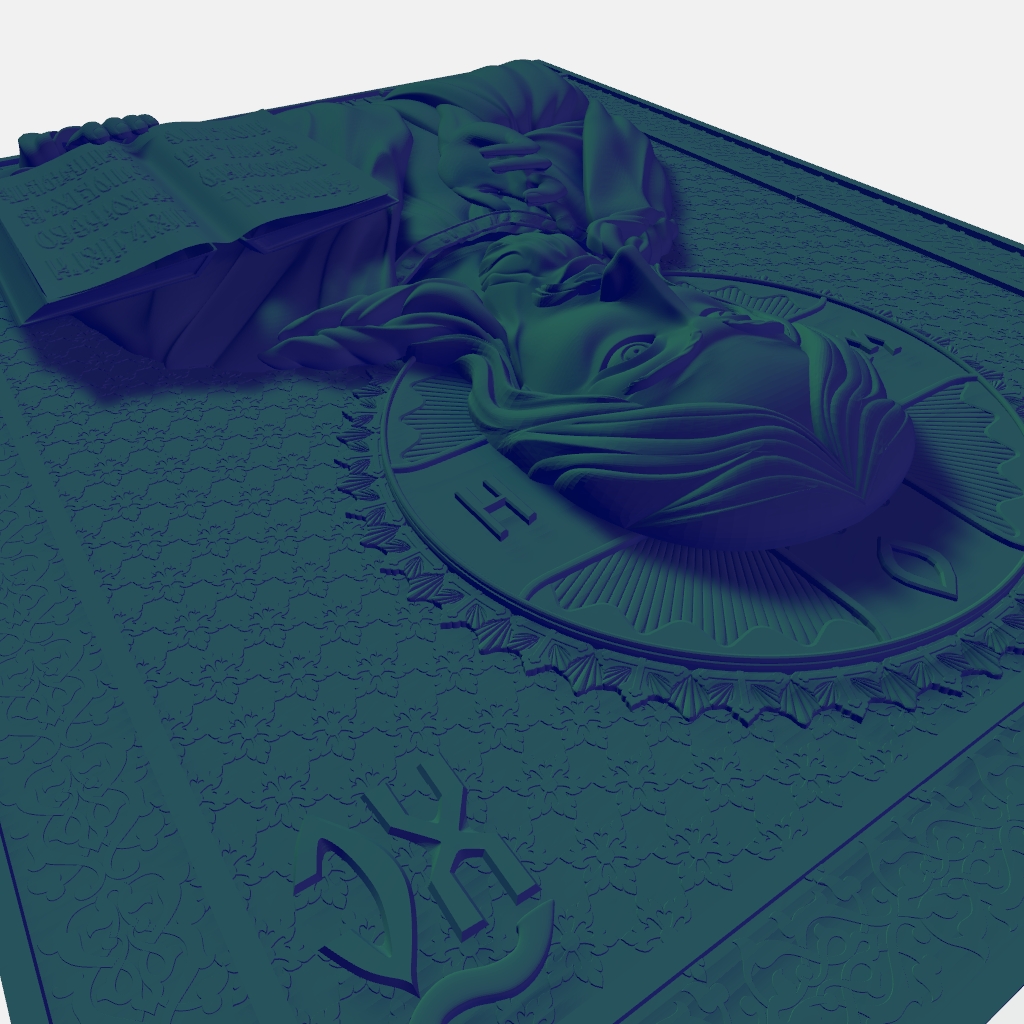 Christ Is King CNC Model CNC STL file preview 4