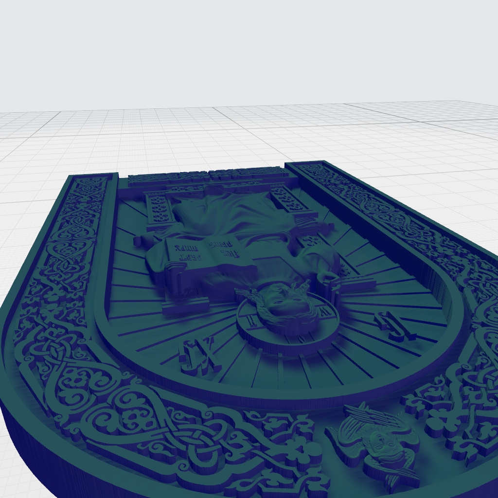 Christ Throne Savior Orthodox Religious CNC STL Model CNC STL file preview 4