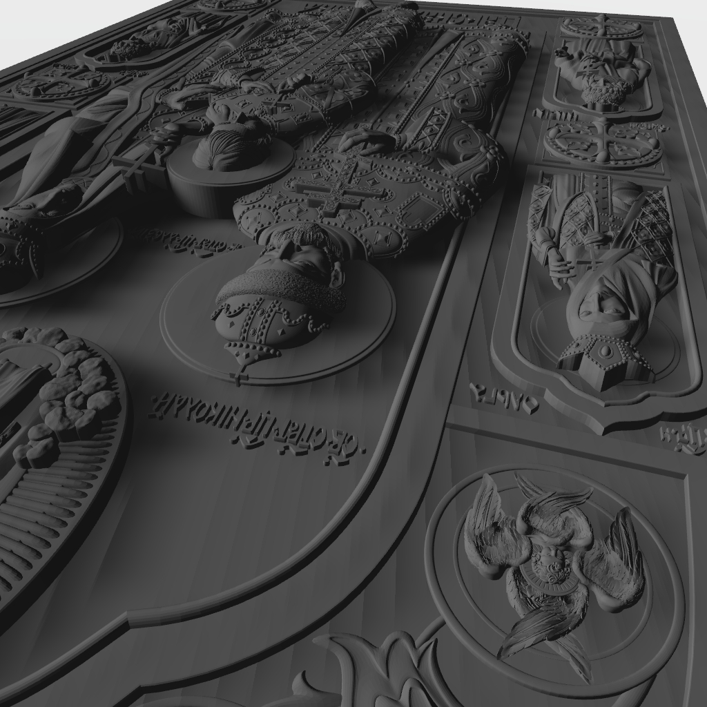 Christian Religious Catholic Orthodox CNC Model CNC STL file preview 3