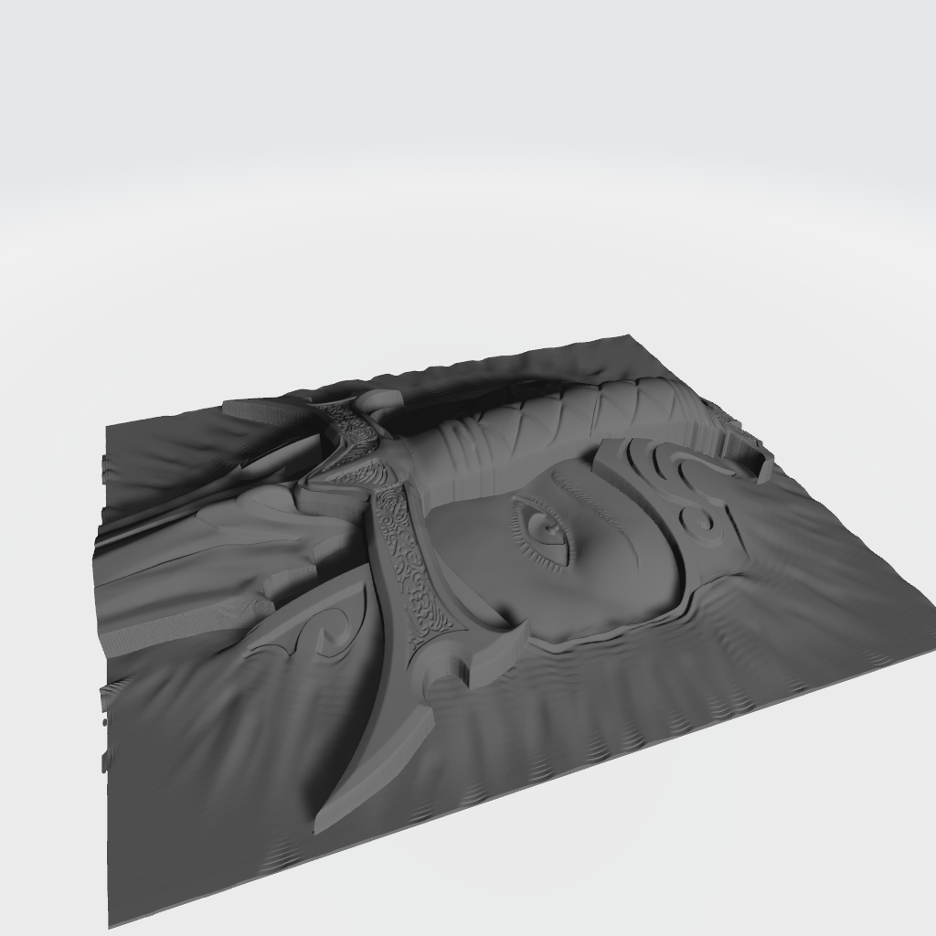 Crusader Christ Cross CNC STL file preview 4