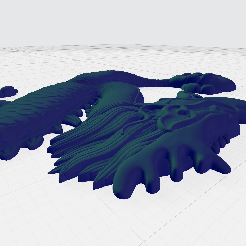 Dragon Ball CNC STL file preview 3