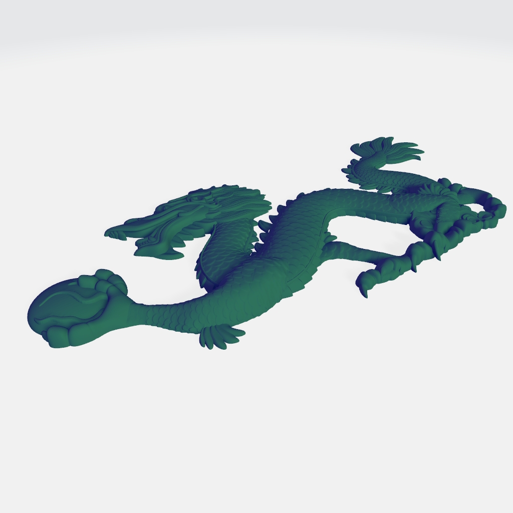 Dragon Ball CNC STL file preview 4