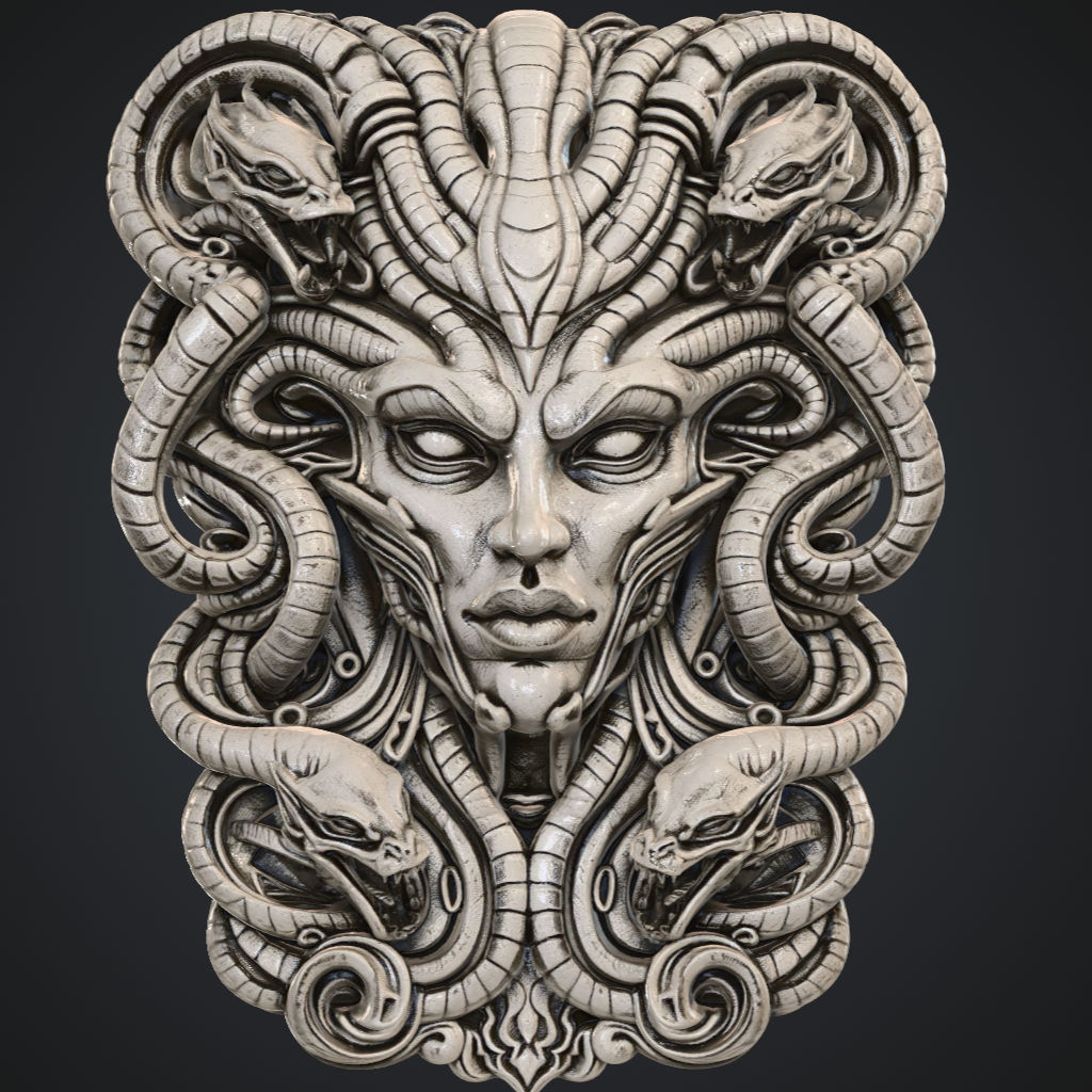 Dragon Lord Alpha CNC STL file preview