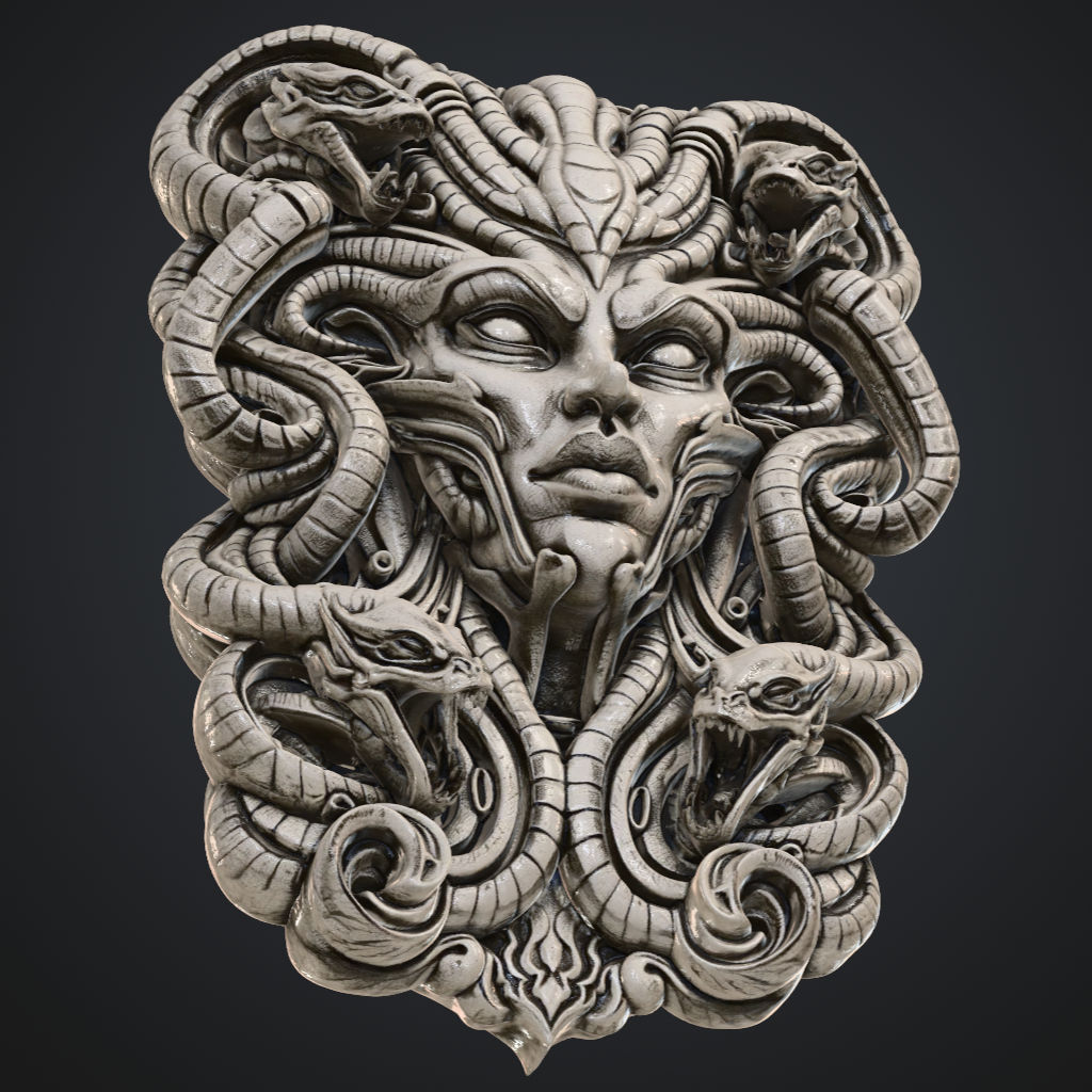 Dragon Lord Alpha CNC STL file preview 2
