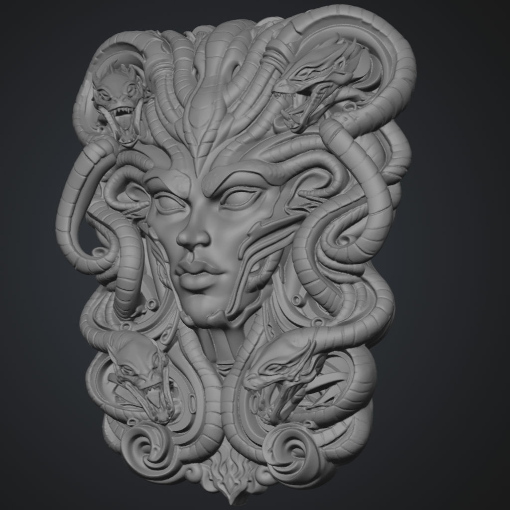 Dragon Lord Alpha CNC STL file preview 3