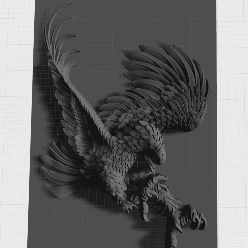 Eagle CNC STL file preview