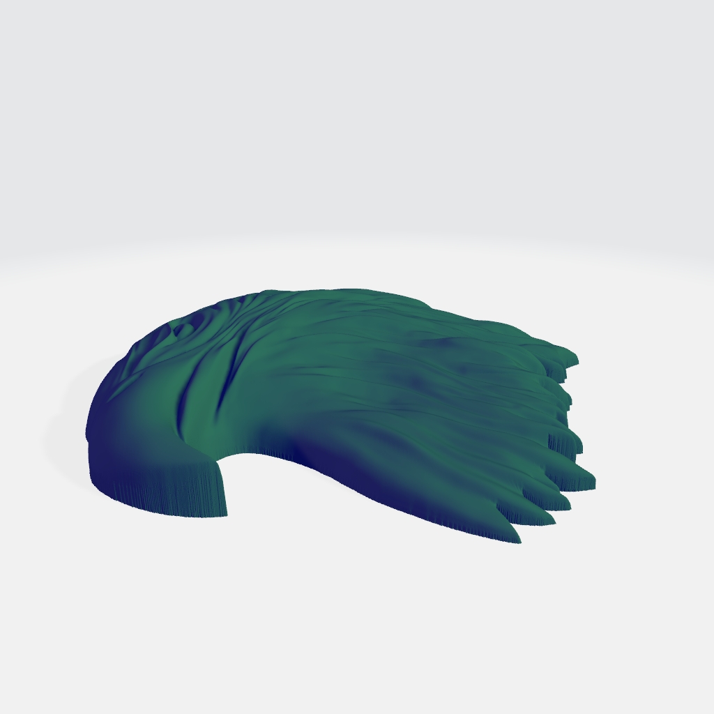 Eagle Head Greenman Face CNC STL file preview 3