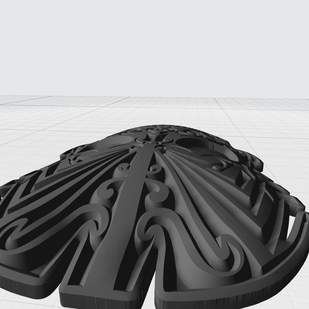 Faces Skull Cranium Gothic Anatomy CNC STL Model 02 CNC STL file preview 2