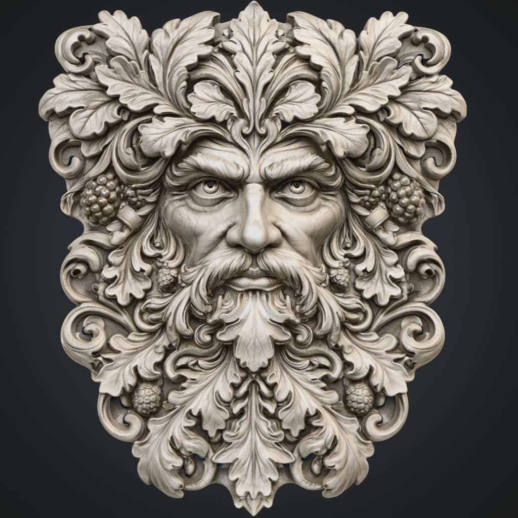 Greenie King Trap CNC STL file preview
