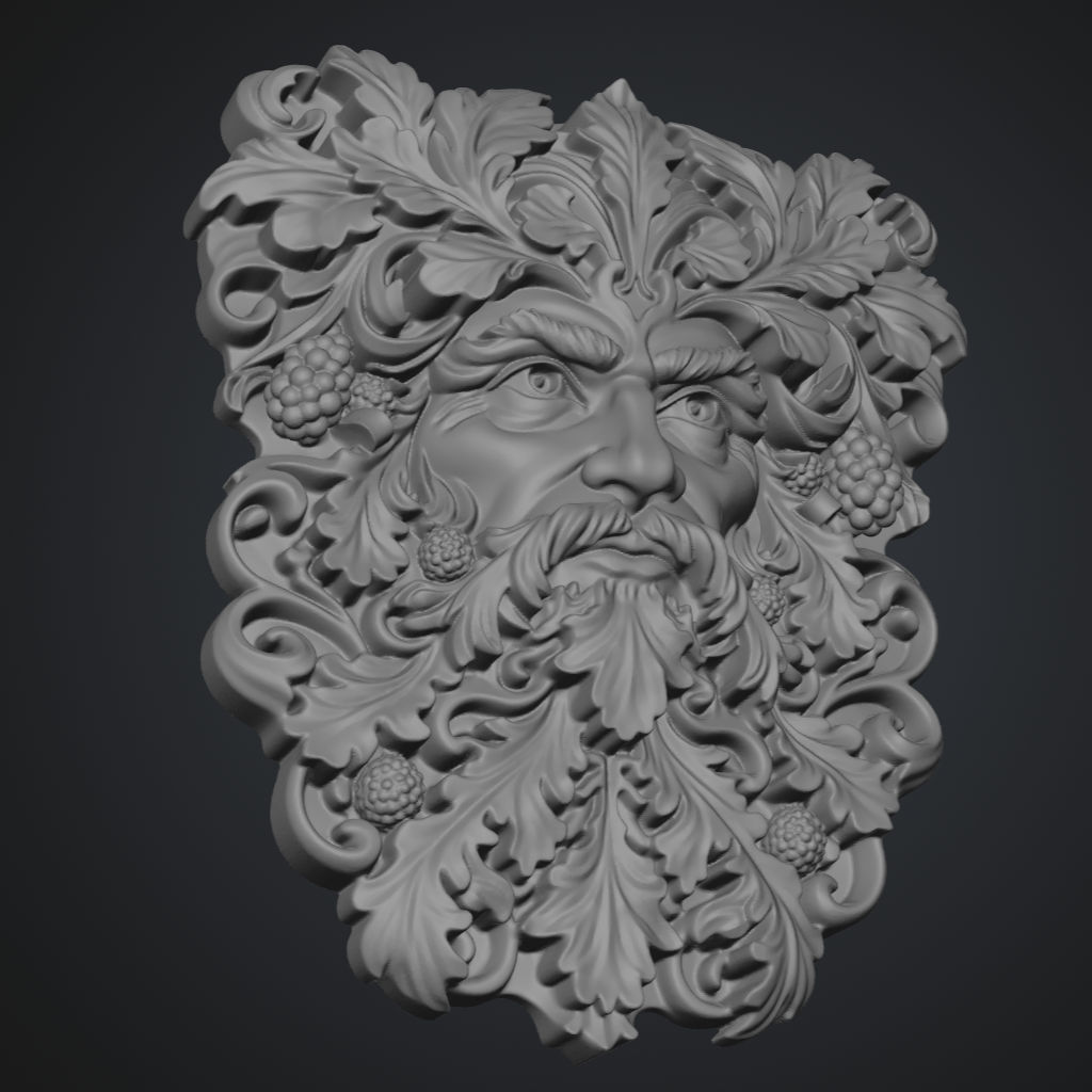 Greenie King Trap CNC STL file preview 2