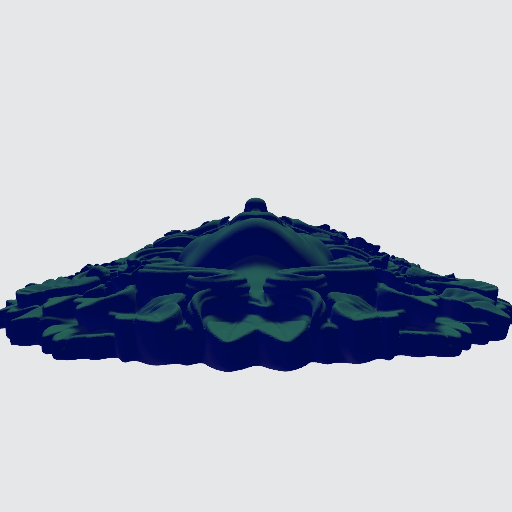 Greenman AI Spirit of the Forest CNC STL file preview 4