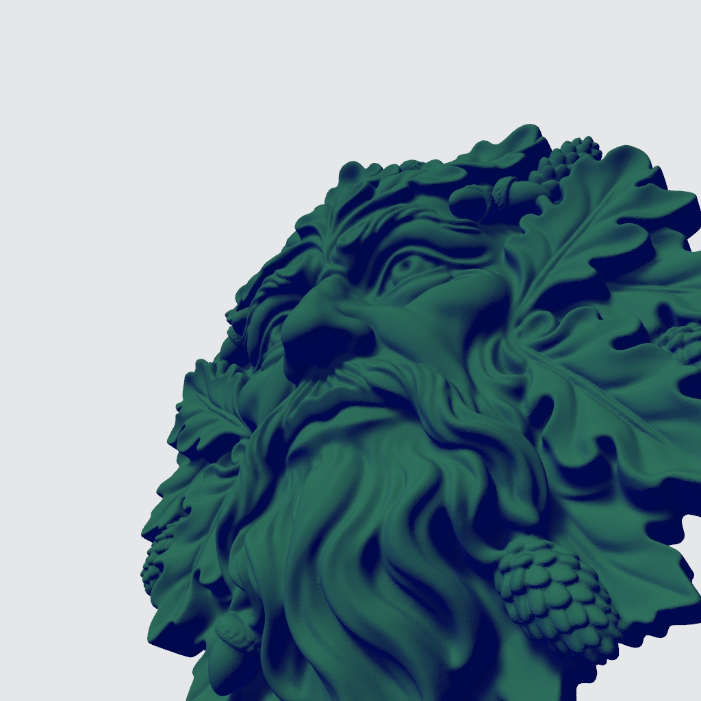 Greenman Simple CNC STL file preview 3
