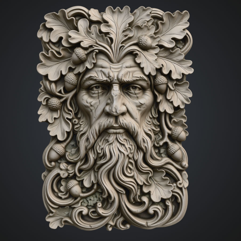 Greenman Stoner CNC STL file preview