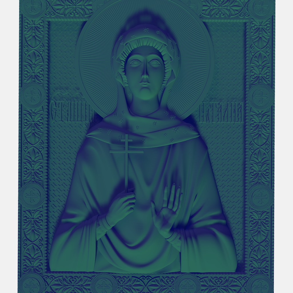 Holy Lady CNC Model CNC STL file preview