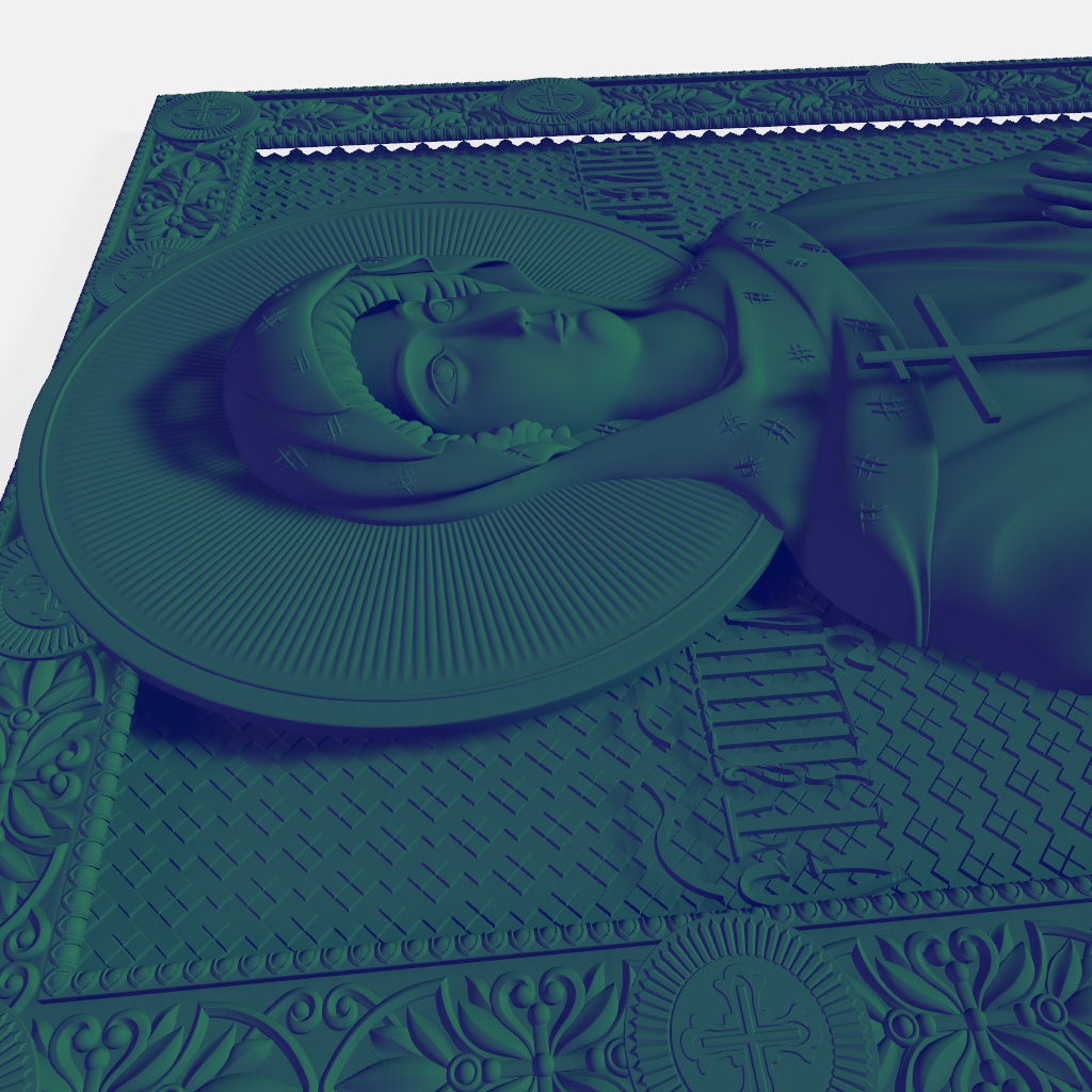 Holy Lady CNC Model CNC STL file preview 3