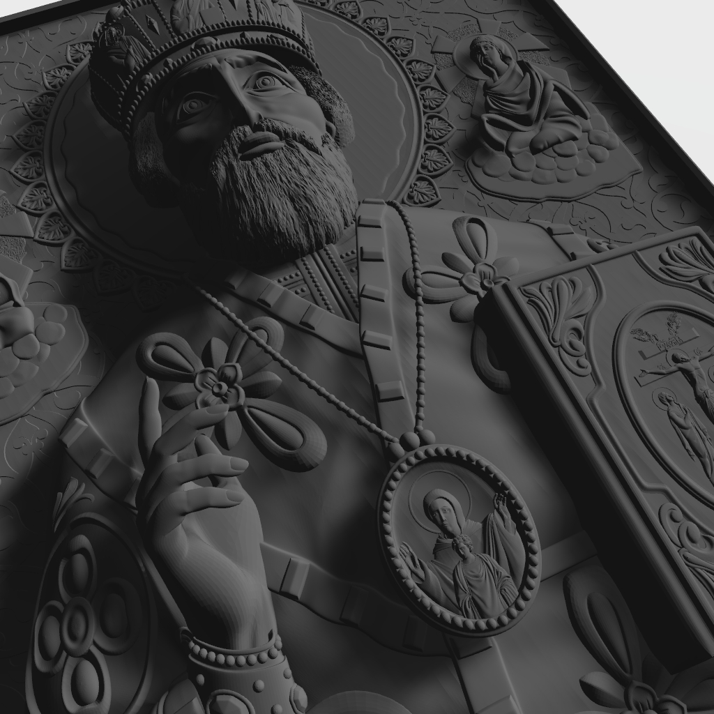 Holy Man CNC Model CNC STL file preview 2