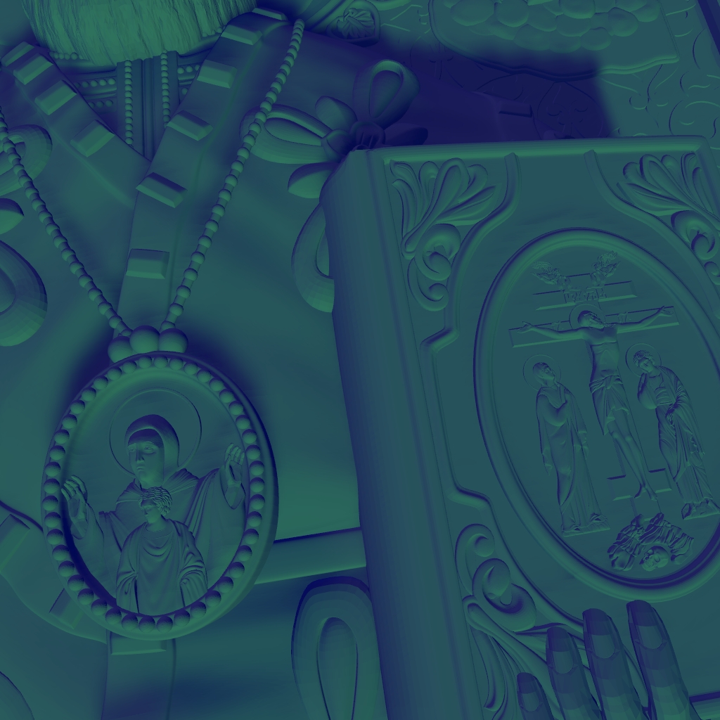 Holy Man CNC Model CNC STL file preview 4