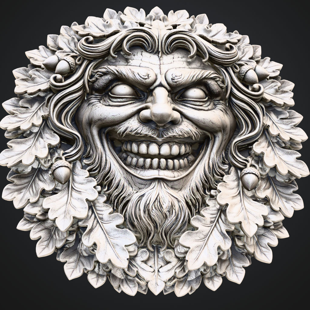 Horrible Mr Hyde Greenman CNC STL file preview