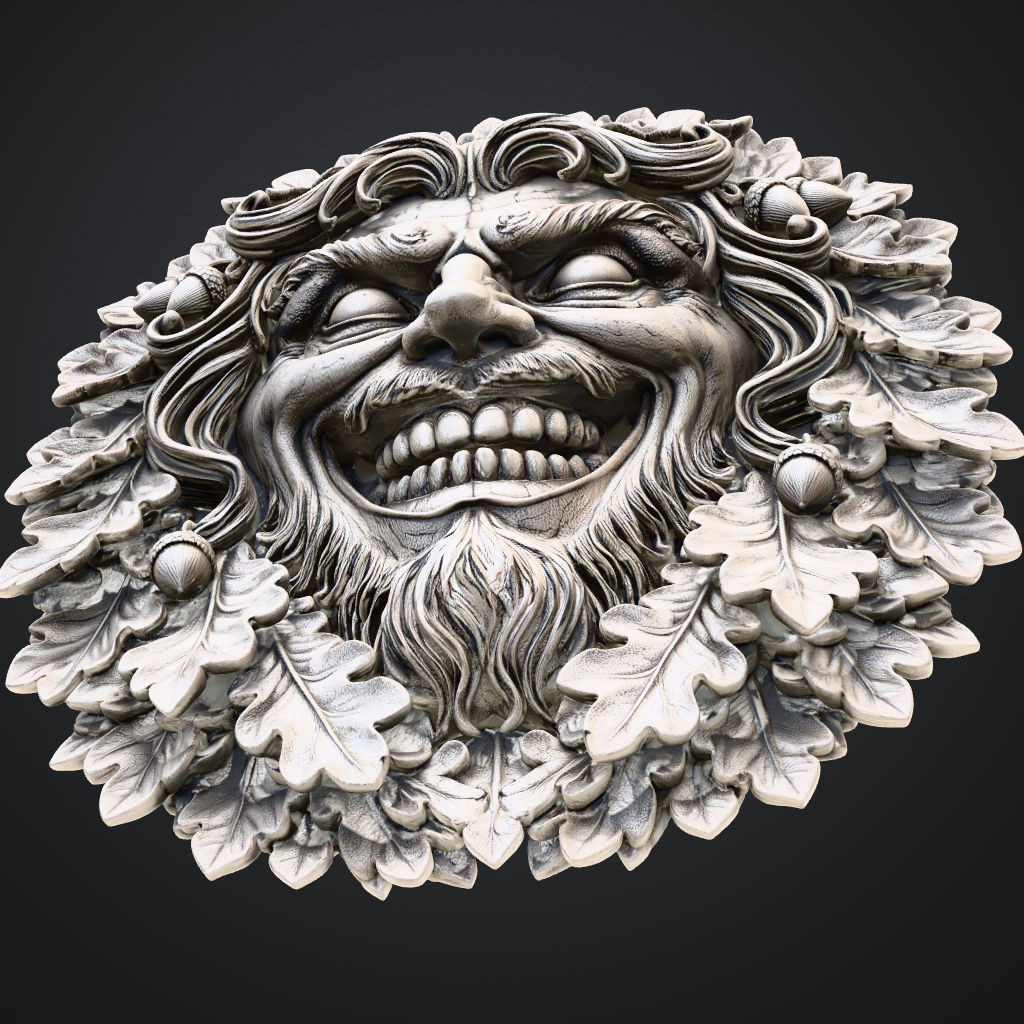 Horrible Mr Hyde Greenman CNC STL file preview 2