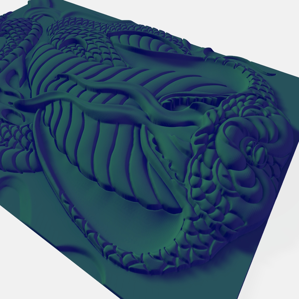 King Cobra CNC Model CNC STL file preview 2