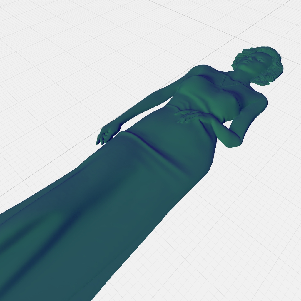 Lady Woman Portrait Female Beauty CNC STL Model 04 CNC STL file preview 4