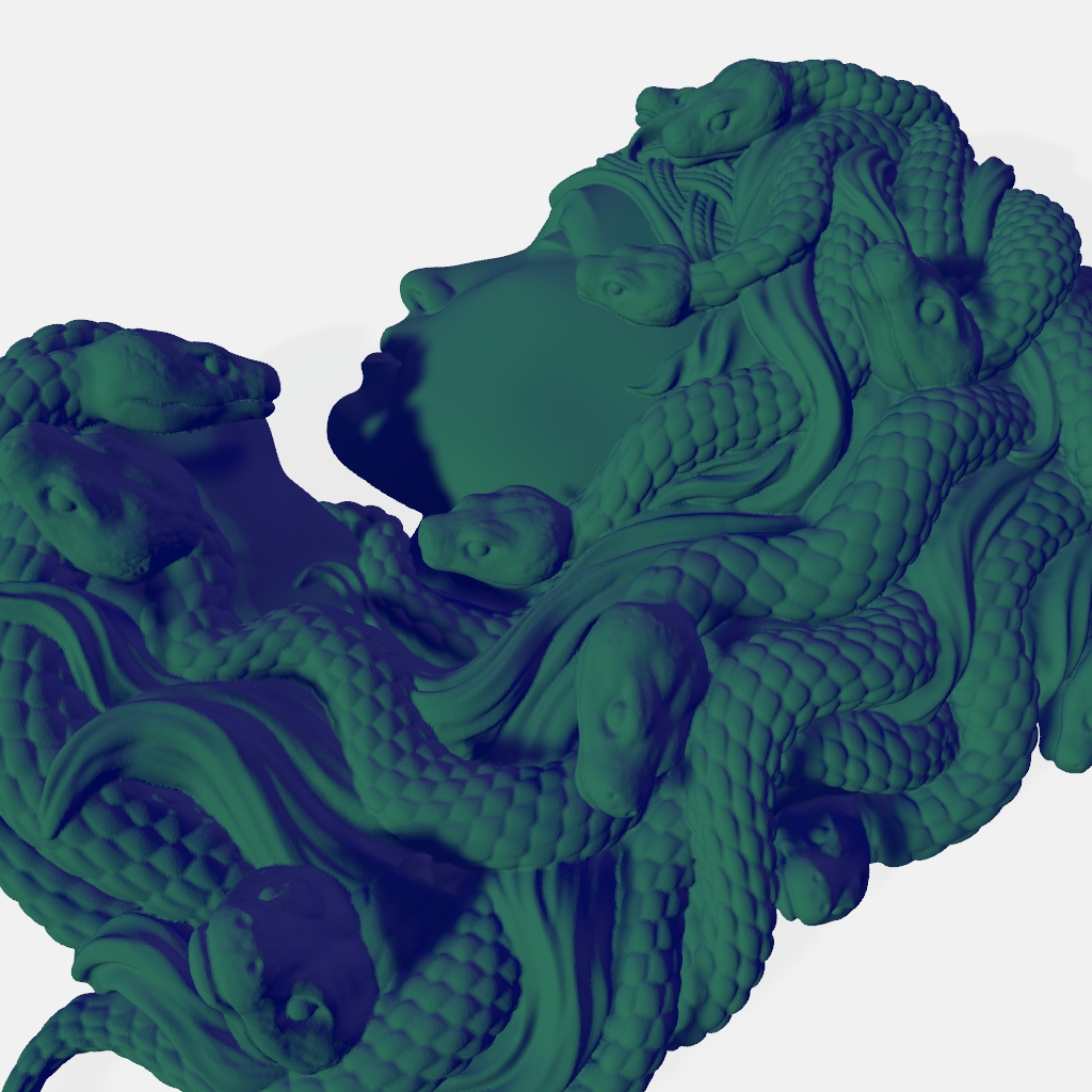 Medusa CNC STL file preview 2