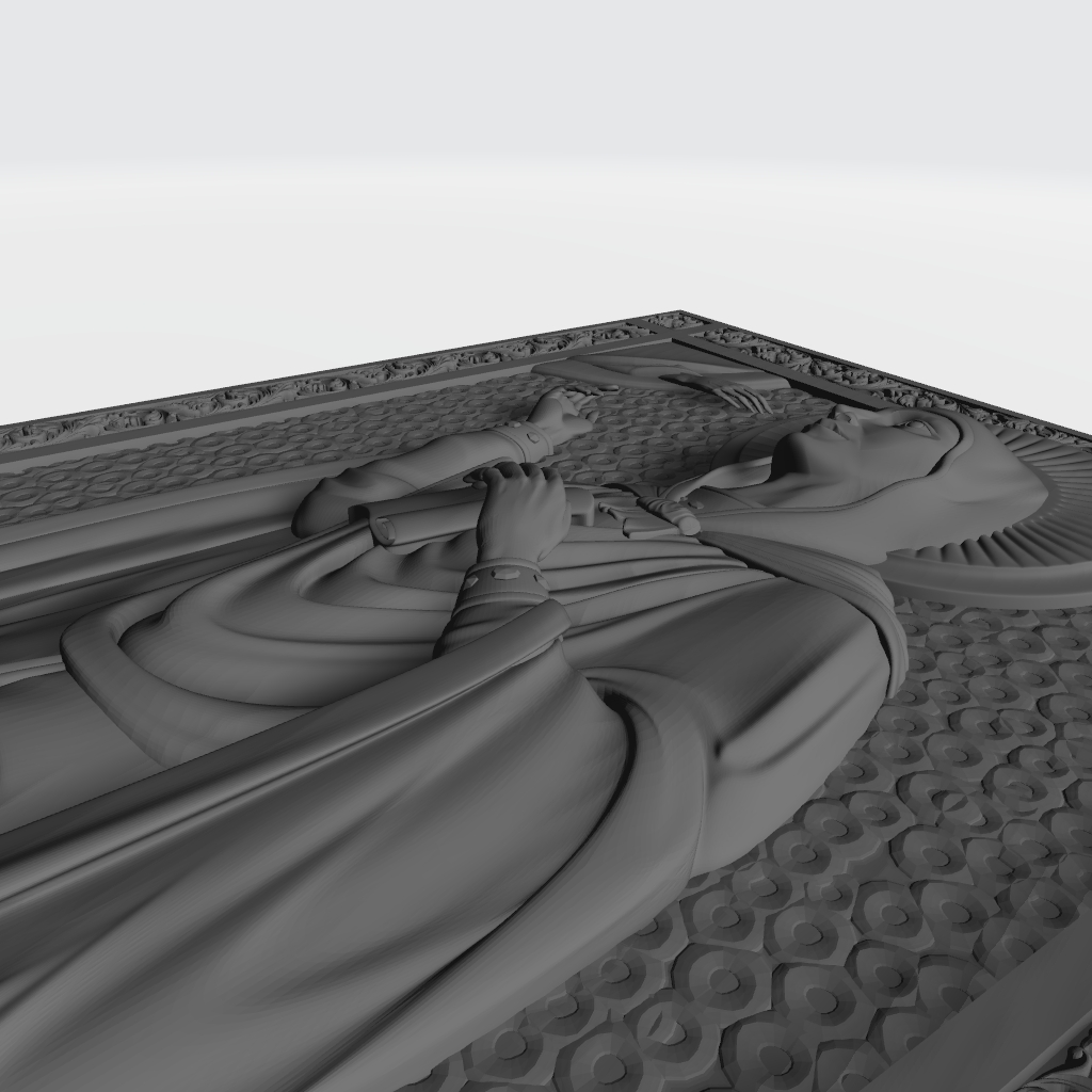 Natalia Model CNC STL file preview 3