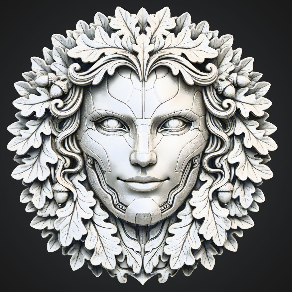 Oakbound Automaton Prog Rock CNC Model CNC STL file preview