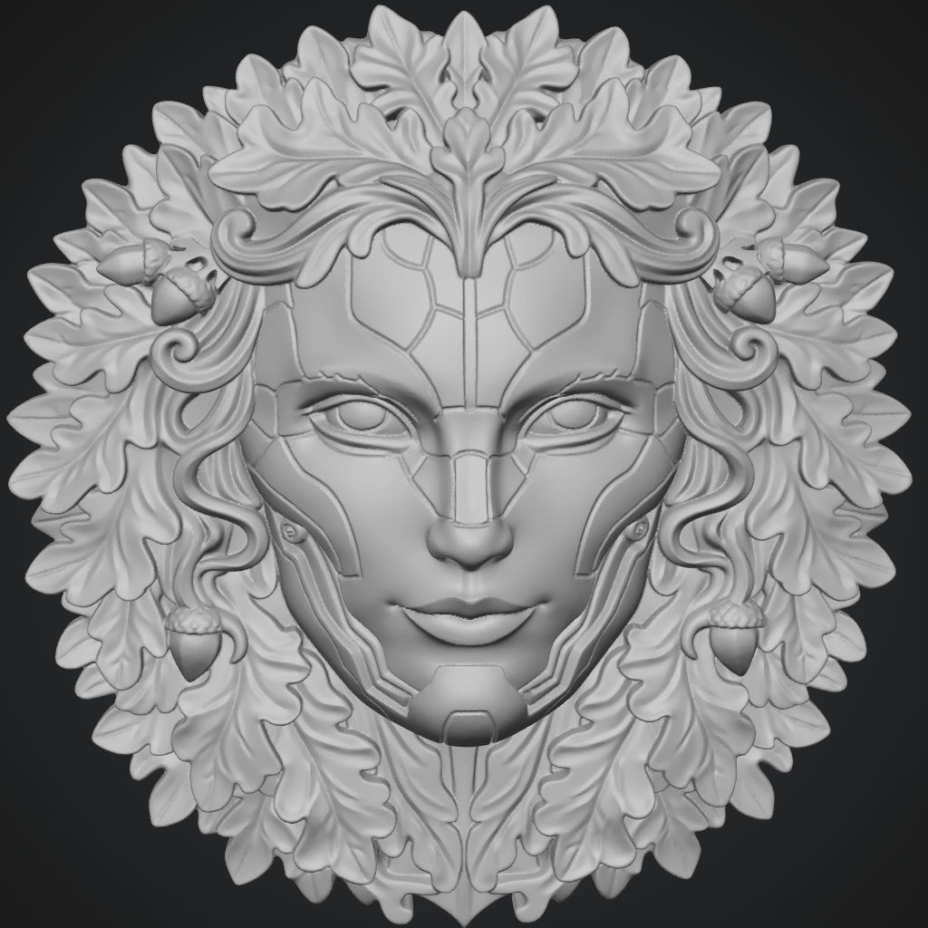 Oakbound Automaton Prog Rock CNC Model CNC STL file preview 3
