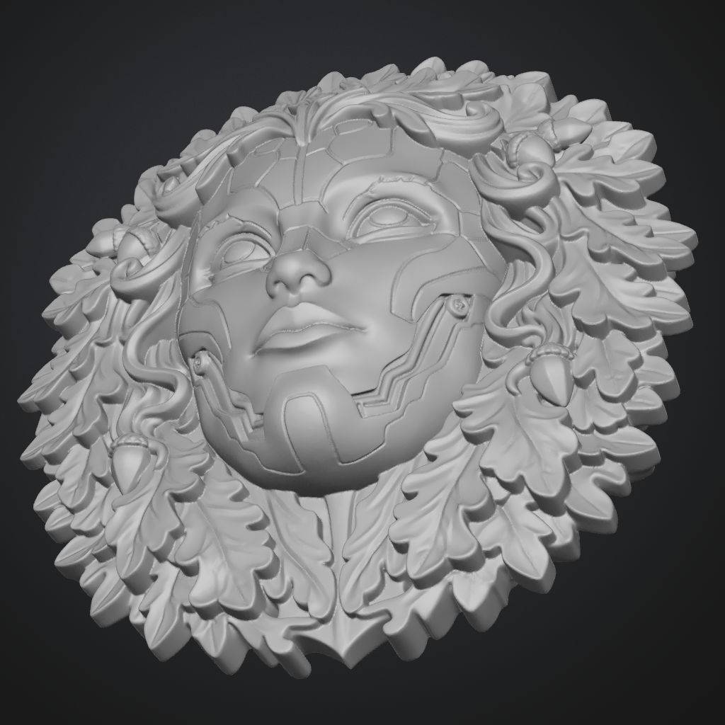 Oakbound Automaton Prog Rock CNC Model CNC STL file preview 4