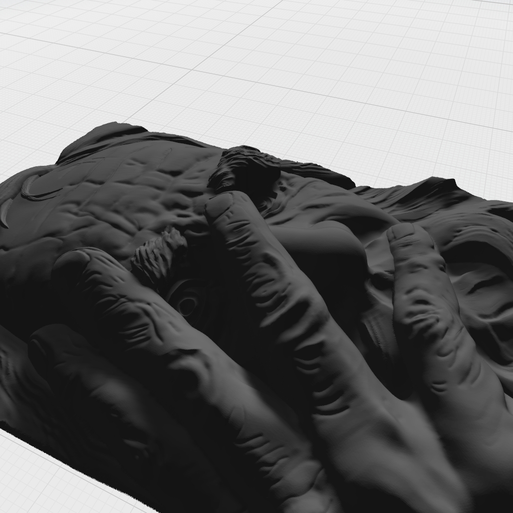 Old Man CNC STL file preview 2