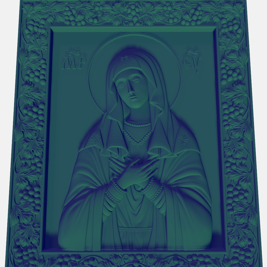 Our Lady Model CNC CNC STL file preview