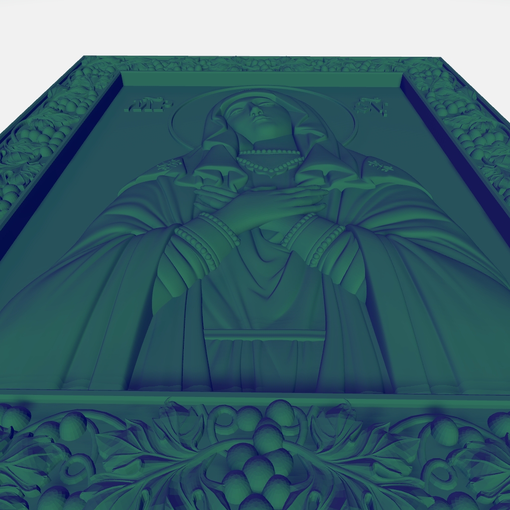 Our Lady Model CNC CNC STL file preview 2