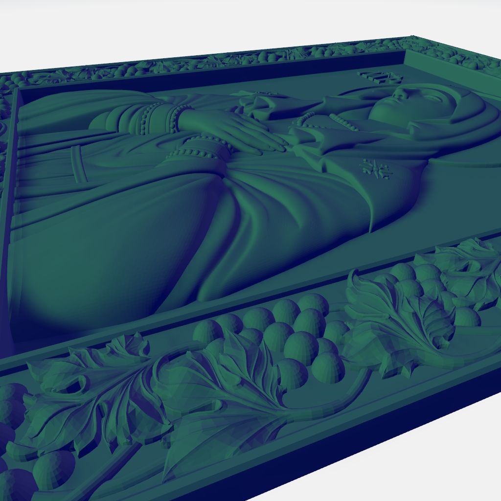 Our Lady Model CNC CNC STL file preview 3