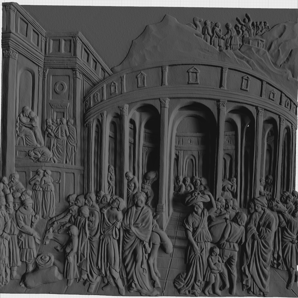 Roman Court CNC STL Model CNC STL file preview 2