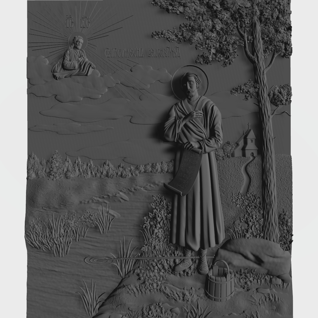 ST Simion CNC Model CNC STL file preview