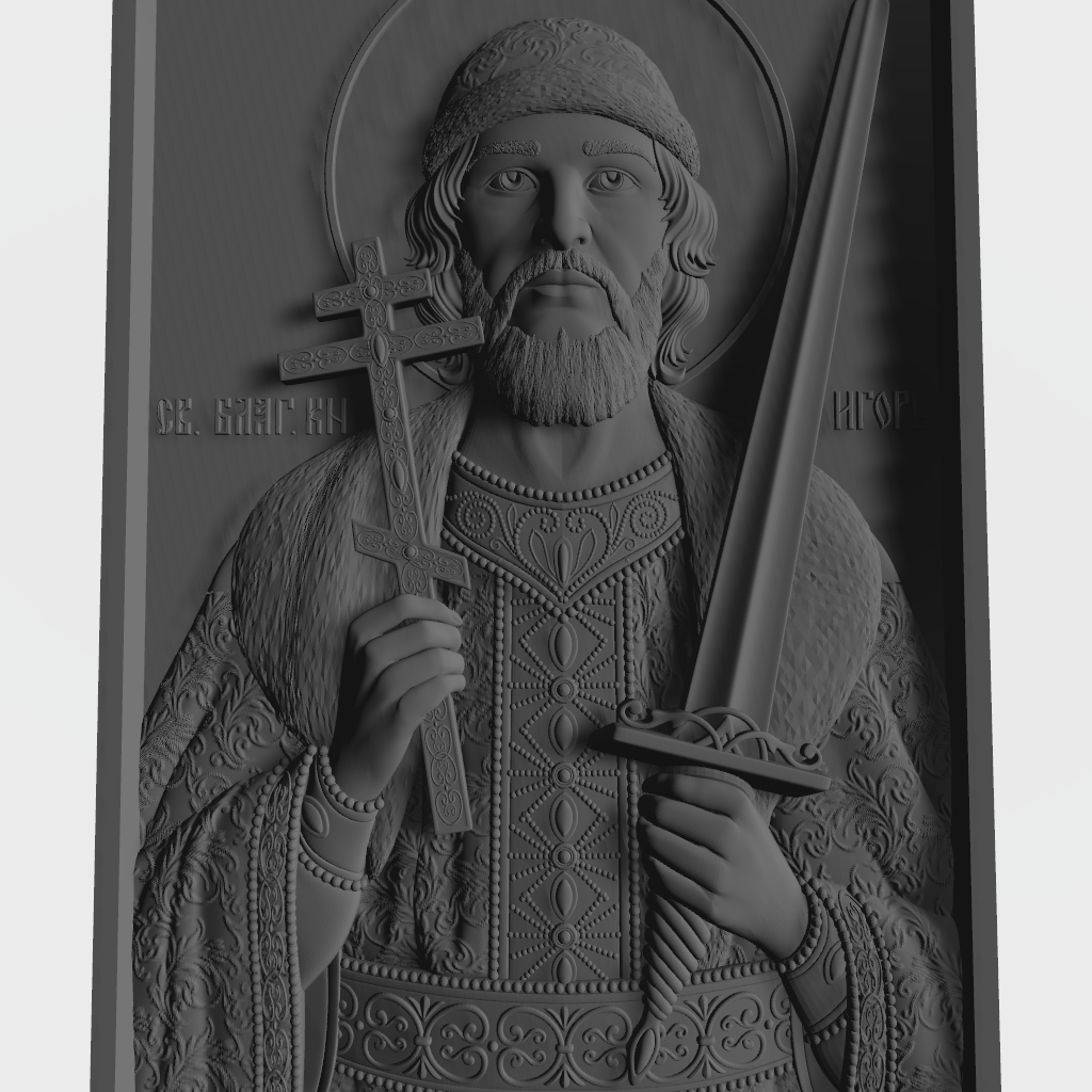 Saint Igor CNC Model CNC STL file preview