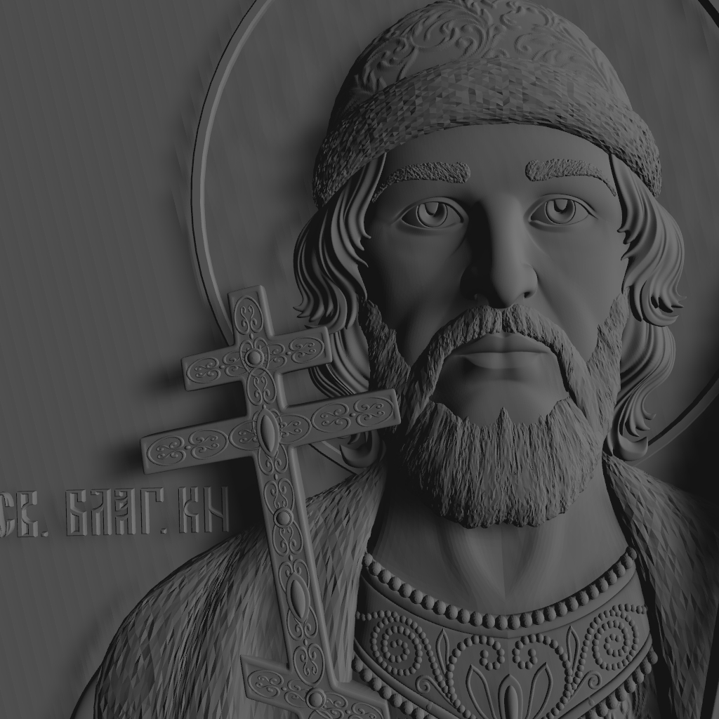 Saint Igor CNC Model CNC STL file preview 2