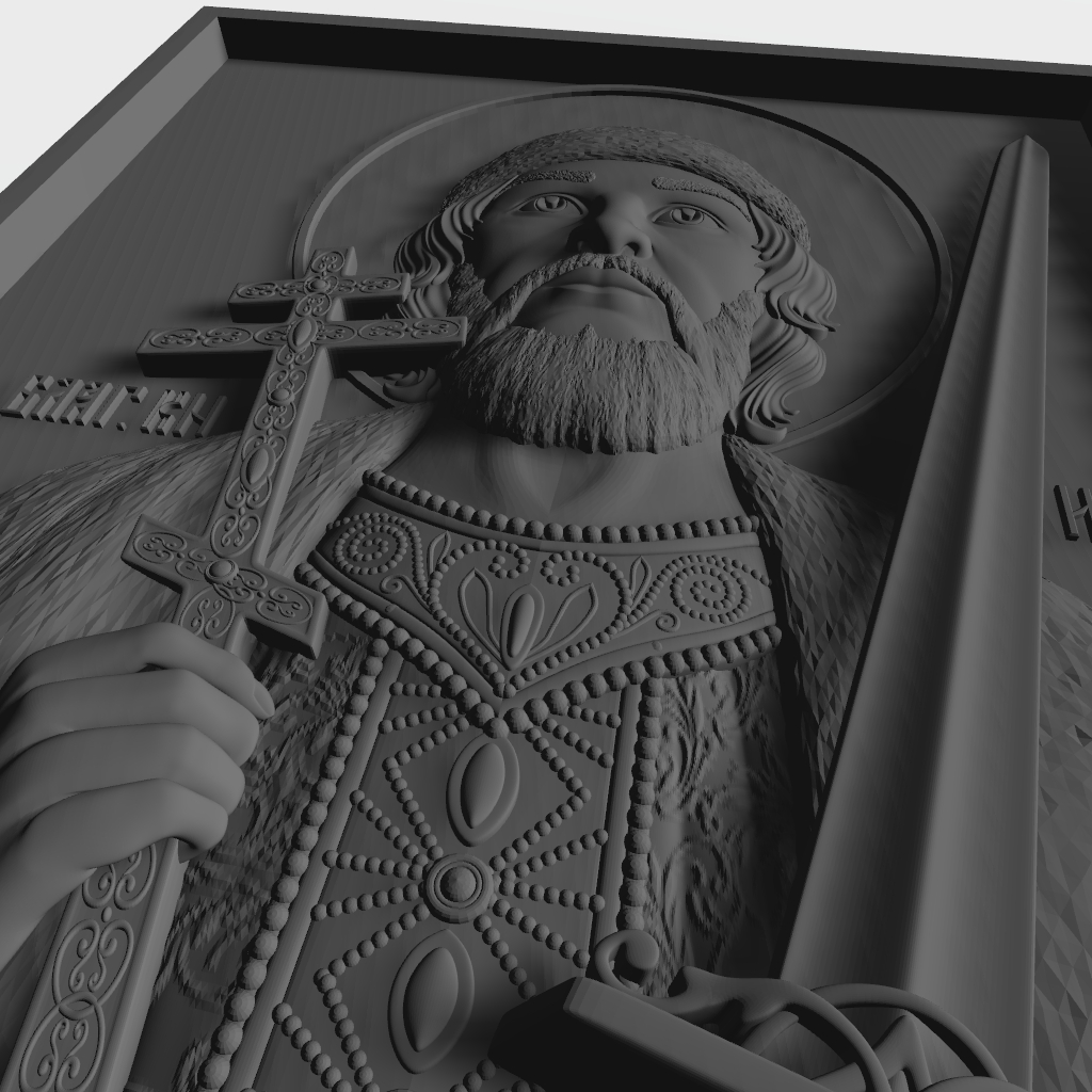Saint Igor CNC Model CNC STL file preview 3