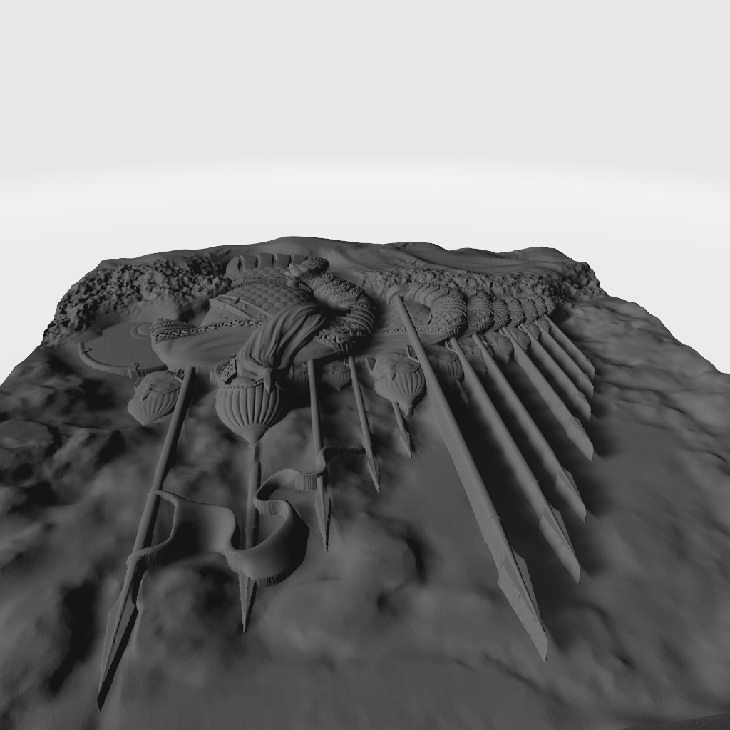 Saracen Crusader War Fighting Army CNC STL file preview 3